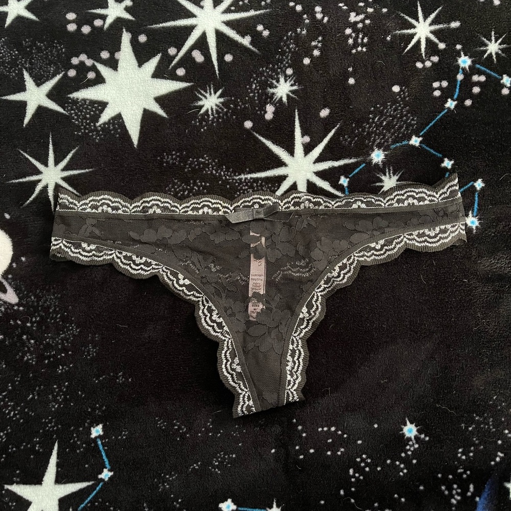 Victoria secret lace thong
